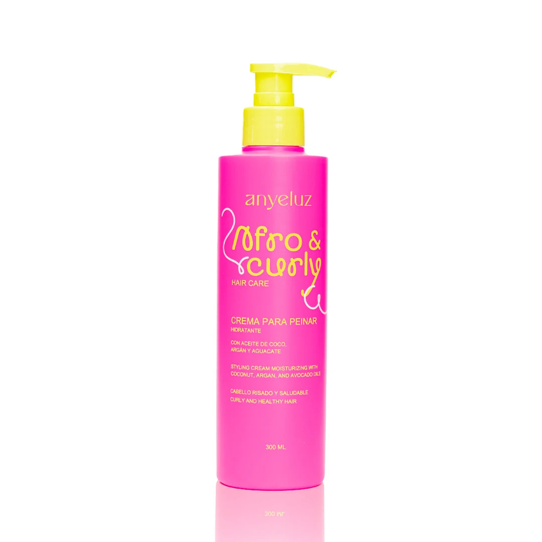 Anyeluz Crema Para Peinar Hidratante Afro & Curly 300 ml