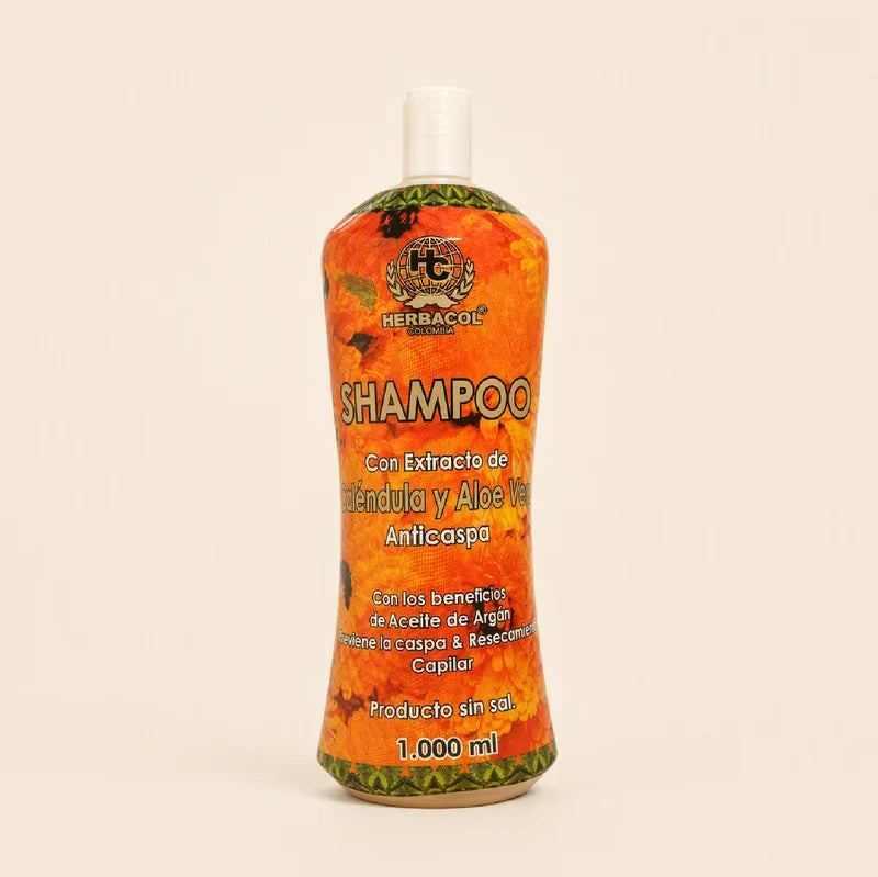 Herbacol Shampoo De Caléndula Y Aloe Vera 1000g