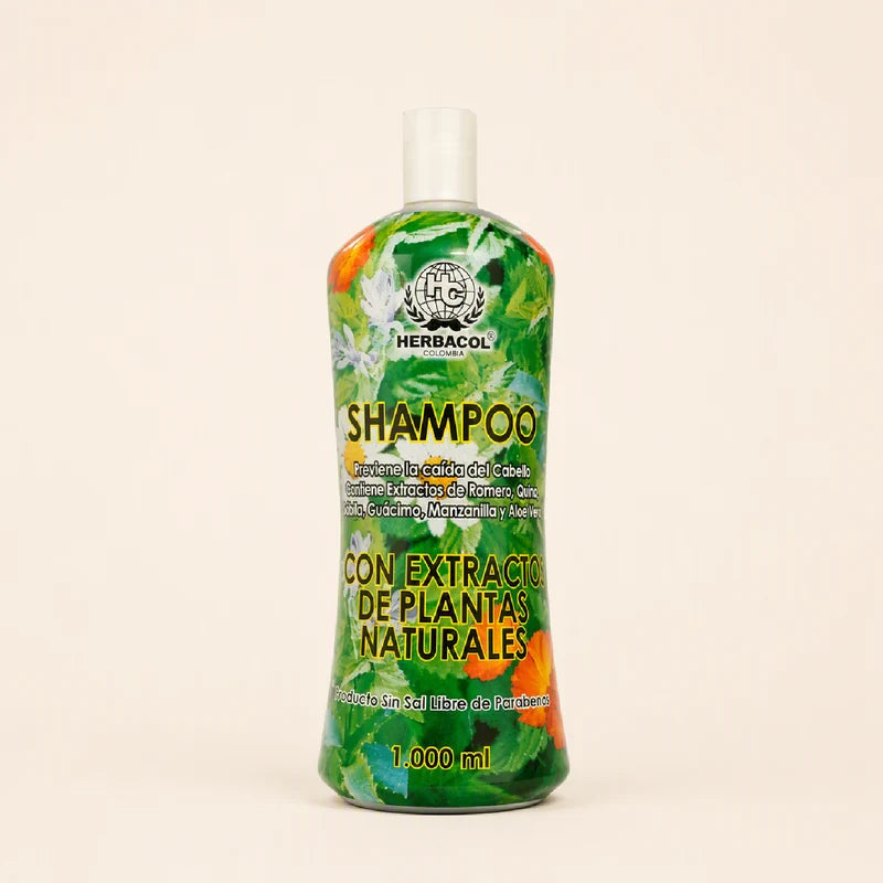 Herbacol Shampoo Con Extracto De Plantas 1000g