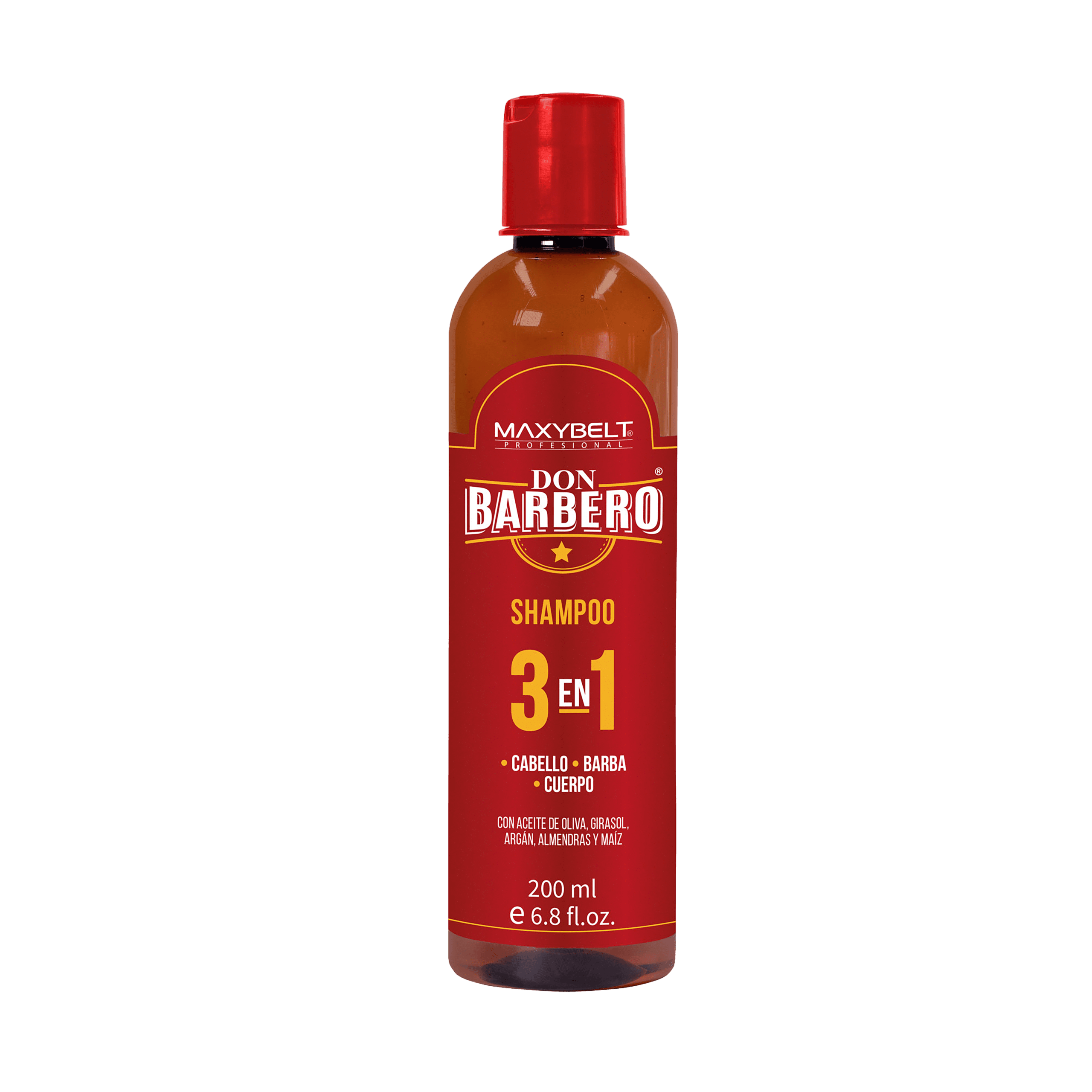 Maxybelt Don Barbero Shampoo 3 en 1 200ml
