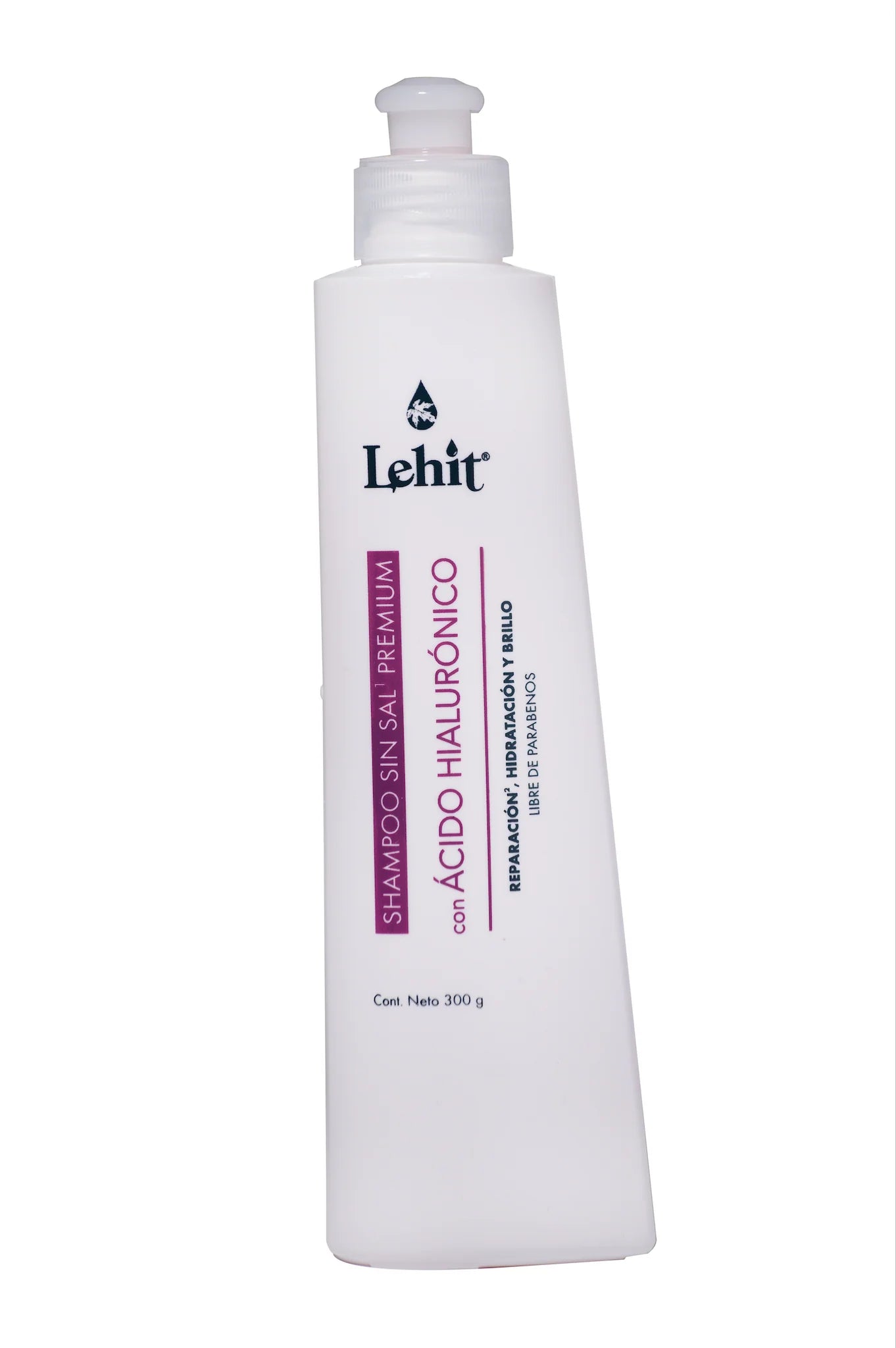 Lehit Shampoo Sin Sal Acido Hialurónico 300g