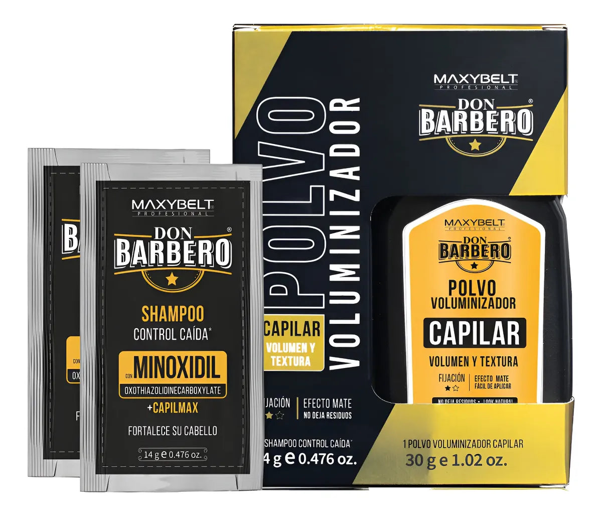 Maxybelt Polvo Voluminazador Don Barbero 30g