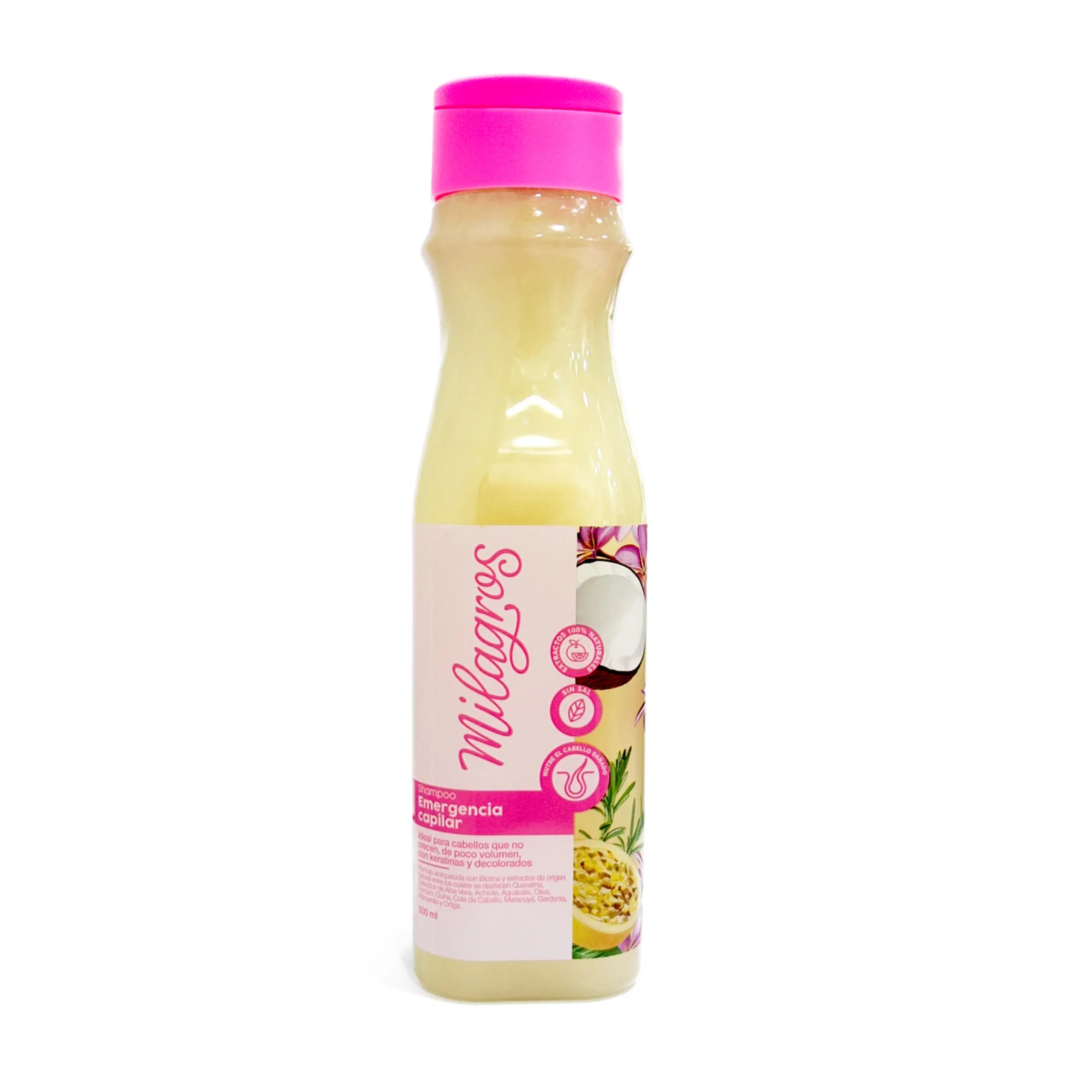 Milagros Shampoo Emergencia Capilar 450ml