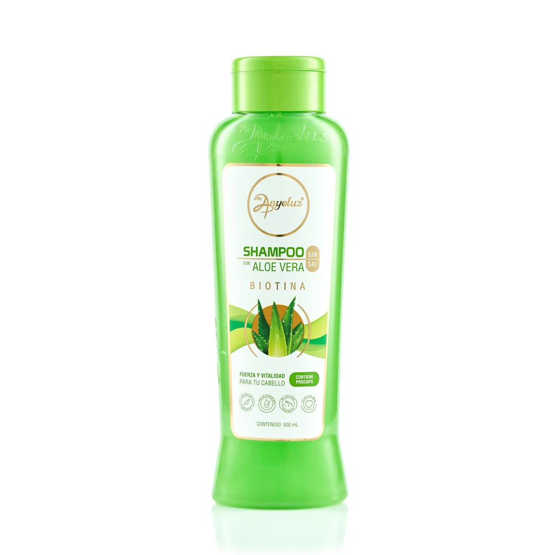 Anyeluz Shampoo Con Aloe Vera 500ml