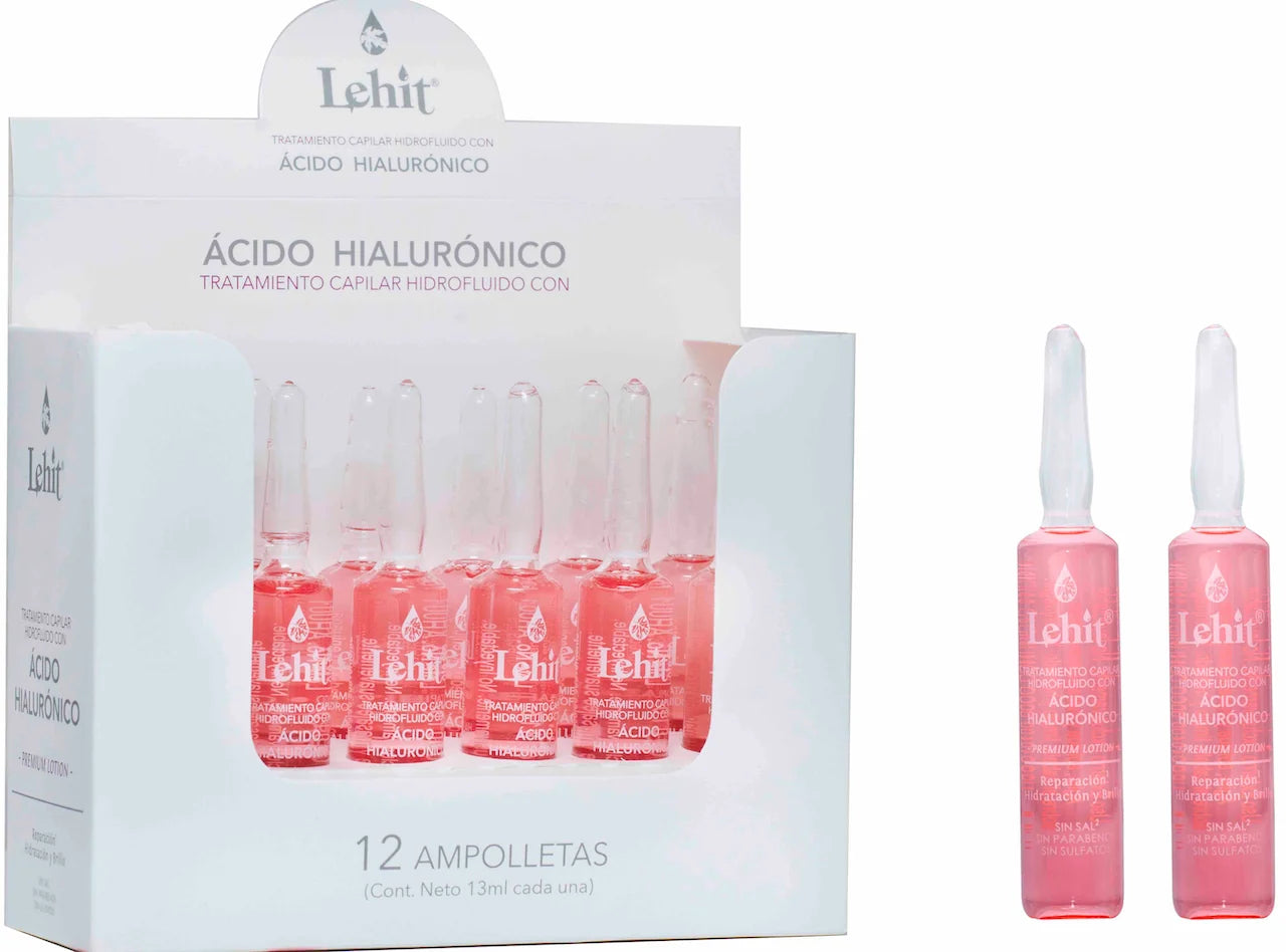 Lehit Acido Hialurónico x 12 ampolletas 13 ml