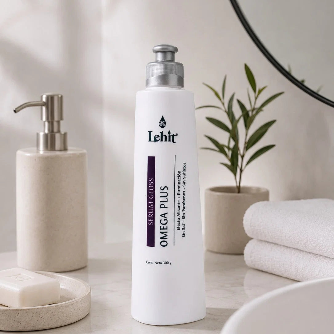Lehit Omega Plus Serum Nutri-Gloss Efecto Alisante 300 ml