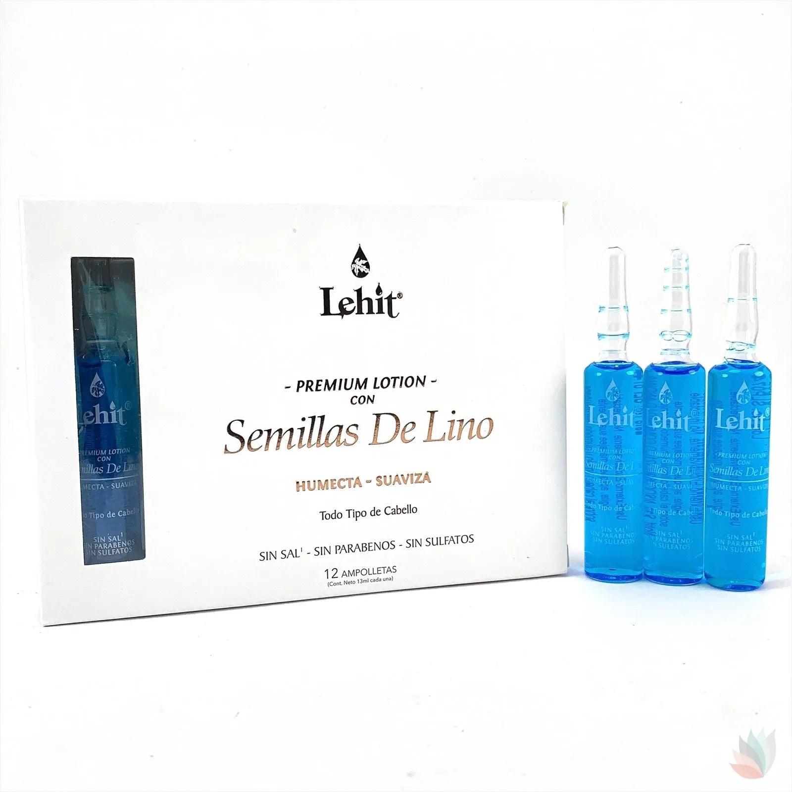Lehit Ampolla Premium Lotion Con Semillas De Lino 13 ml