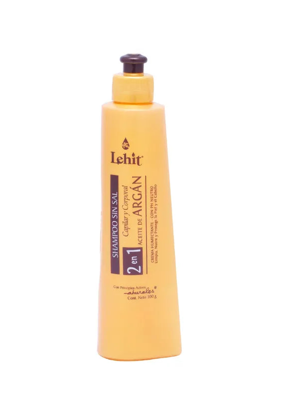 Lehit Shampoo Con Aceite De Argan 300 ml