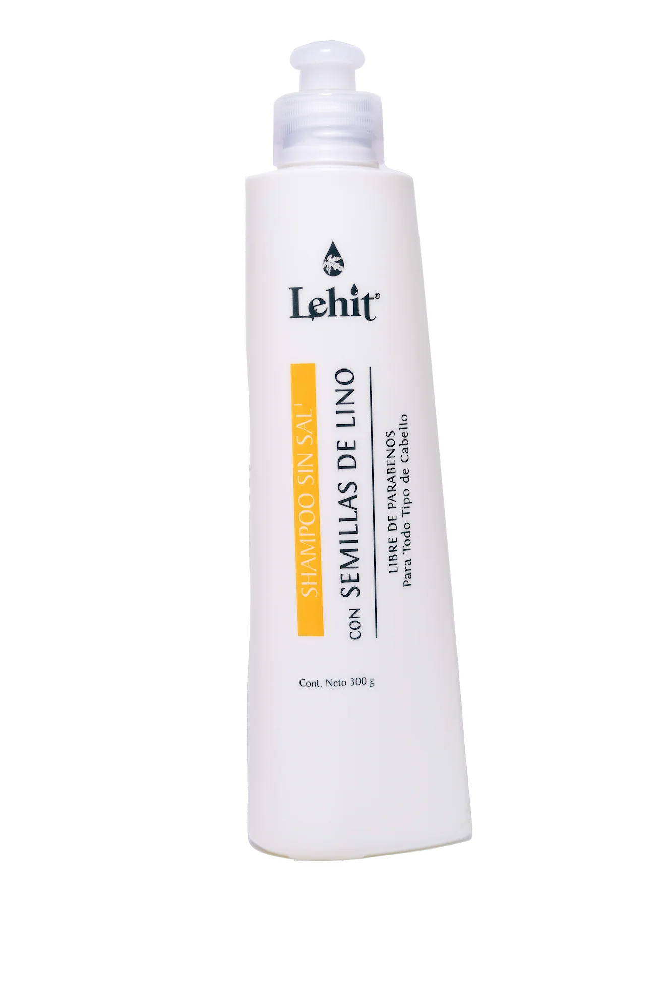 Lehit Shampoo Semillas De Lino Libre de Sal 300g