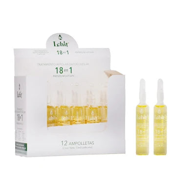 Lehit Ampolleta Tratamiento Hidrofluido 18 En 1 Repolarizador 13 ml